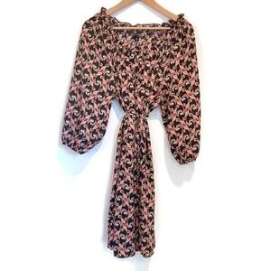 The Webster Miami Tropical Print‎ Resort Style Floral Dress - Size 2X